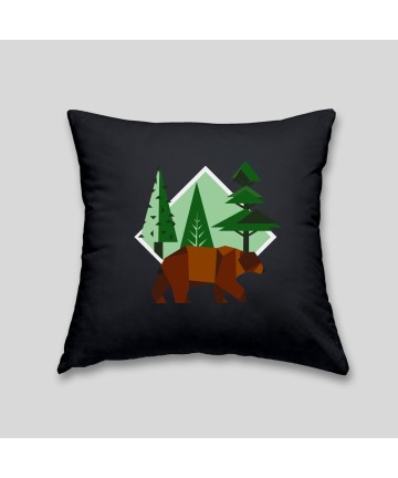 Brown bear cushion