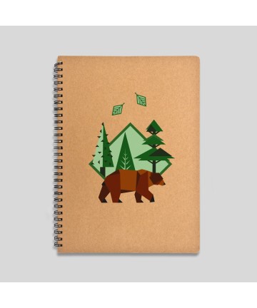 Mountain fox notebook